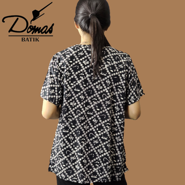 Lengkung Atasan Batik Blouse Wanita Rayon BD 0201006 - Image 3