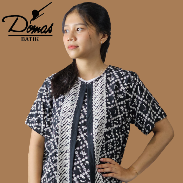 Lengkung Atasan Batik Blouse Wanita Rayon BD 0201006 - Image 2