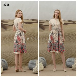 BD 0203004 batik dress