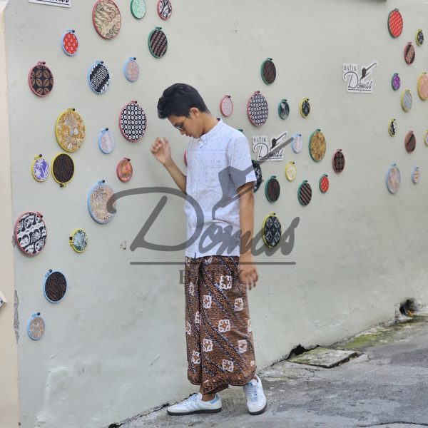 Altamiz Sarung Batik Katun Cap Kombasi Tulis Motif 4 - Image 2