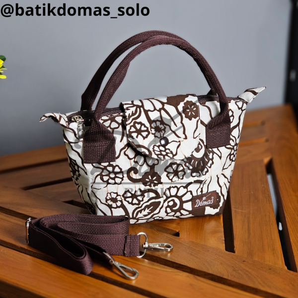 Tas Selempang Losam Handbag Batik Wanita Coklat BD 0401039