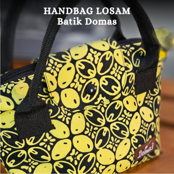 Tas Selempang Batik Wanita Losam Yellow BD 0401052 - Image 3