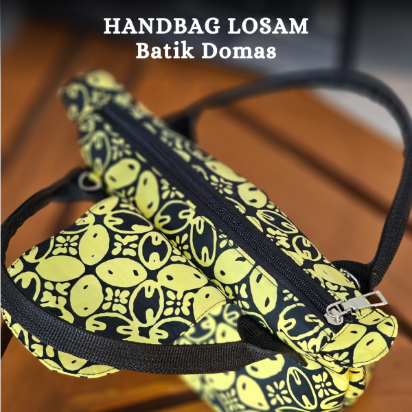 Tas Selempang Batik Wanita Losam Yellow BD 0401052 - Image 5