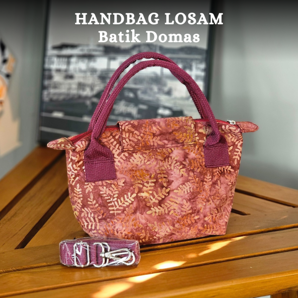 Tas Selempang Batik Wanita Losam Pink BD 0401053 - Image 3