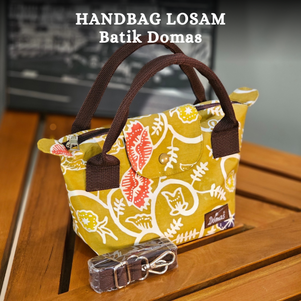 Tas Selempang Batik Wanita Losam Brown BD 0401055