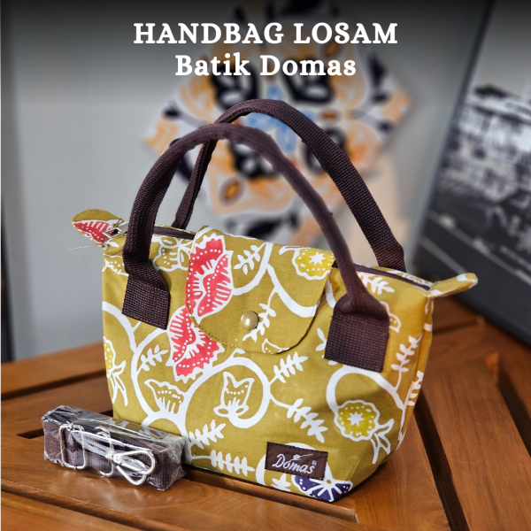 Tas Selempang Batik Wanita Losam Brown BD 0401055 - Image 2