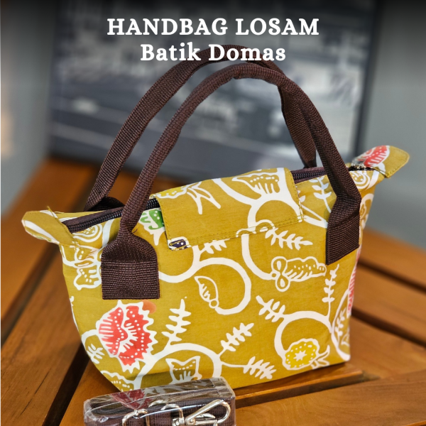 Tas Selempang Batik Wanita Losam Brown BD 0401055 - Image 3