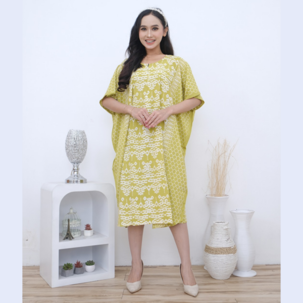 Daster Kelelawar Batik Wanita Rayon Super Premium BD 0204009 - Image 3