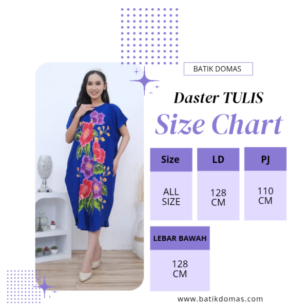 Domas Daster Batik Kelelawar Rayon Super Premium Ondel Ondel BD 0204013 - Image 6