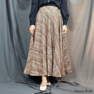 Rok Batik Payung Katun Dan Liris Cap Sogan BD