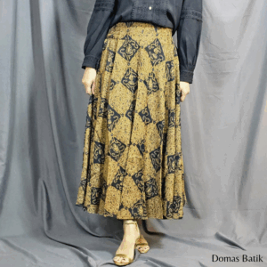 Rok Batik Payung Katun Cap Sogan BD