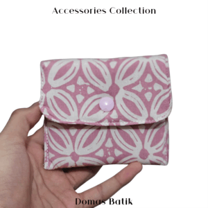 Domas Dompet Batik Foam Pink White BD 0401070
