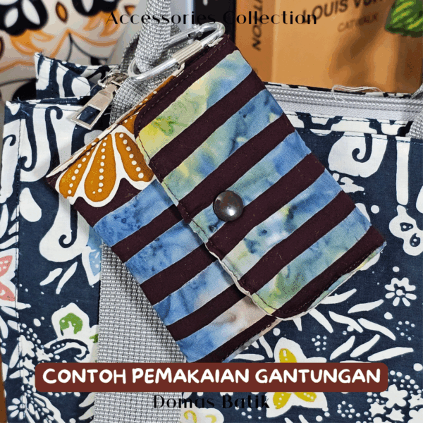 Domas Dompet Batik Foam Cokelat Smoke BD 0401071 - Image 2
