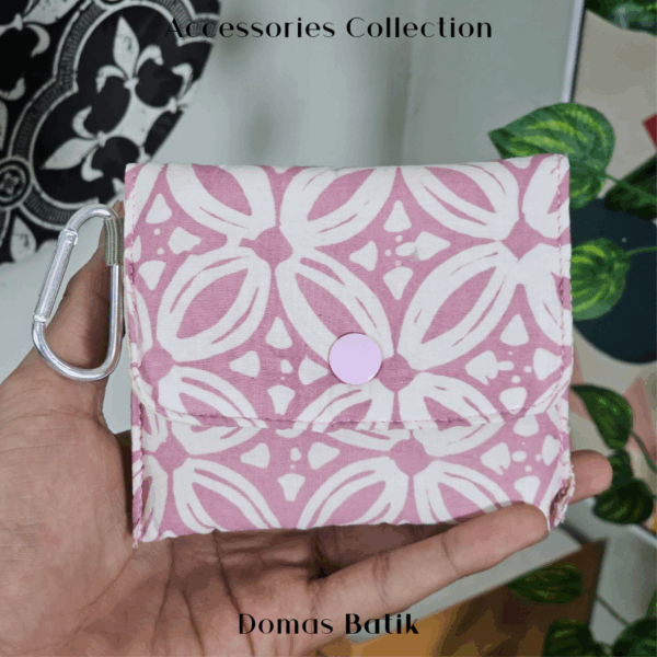 Domas Dompet Batik Foam Pink White BD 0401070 - Image 2