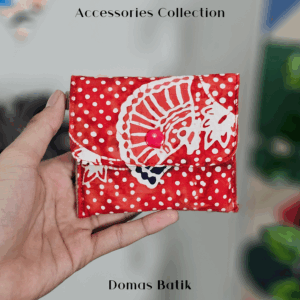 Domas Dompet Batik Foam Red BD 0401072