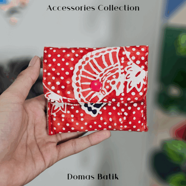 Domas Dompet Batik Foam Red BD 0401072
