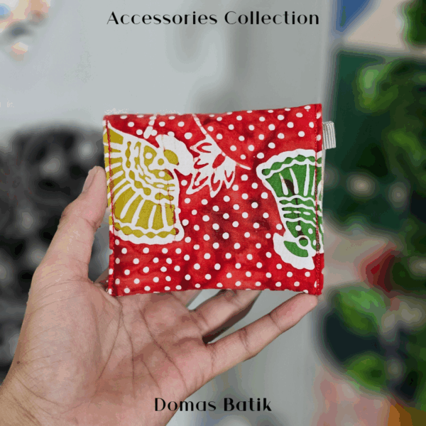 Domas Dompet Batik Foam Red BD 0401072 - Image 2