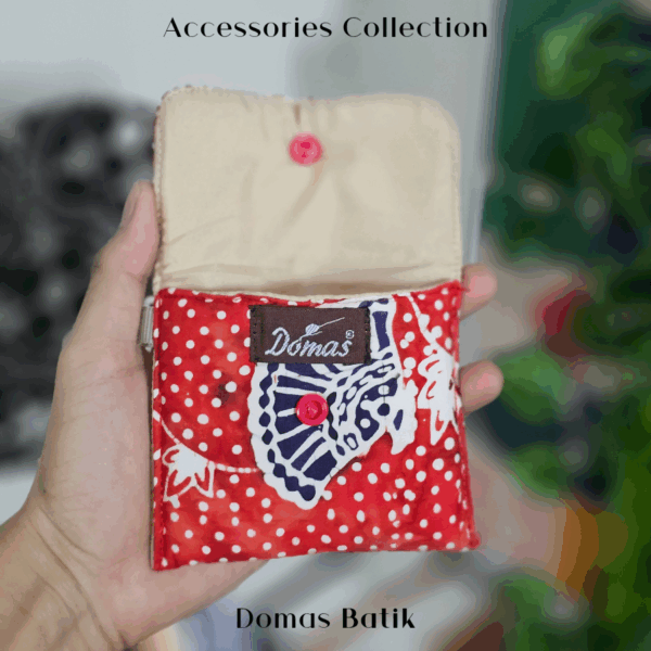 Domas Dompet Batik Foam Red BD 0401072 - Image 3