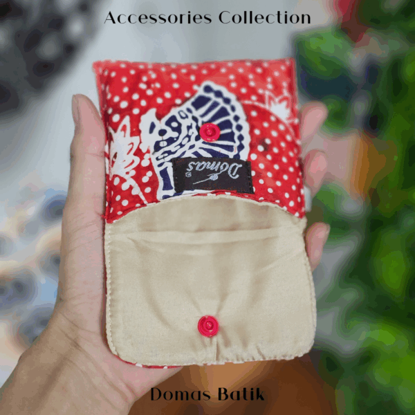 Domas Dompet Batik Foam Red BD 0401072 - Image 4