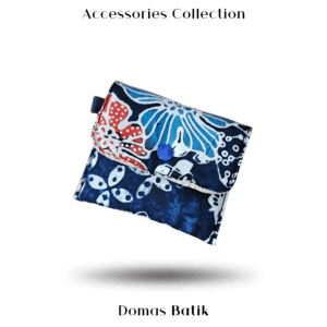 Domas Dompet Batik Foam Blue Kawung BD 0401073