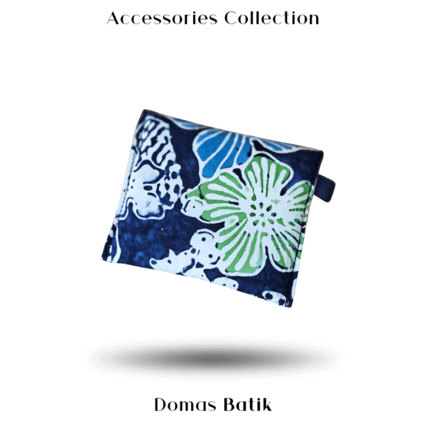 Domas Dompet Batik Foam Blue Kawung BD 0401073 - Image 4