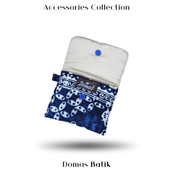 Domas Dompet Batik Foam Blue Kawung BD 0401073 - Image 2