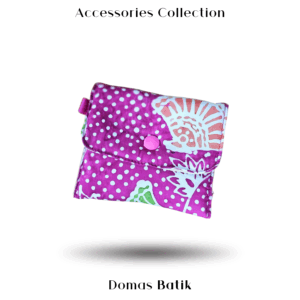 Domas Dompet Batik Foam Pink Kipas BD 0401074