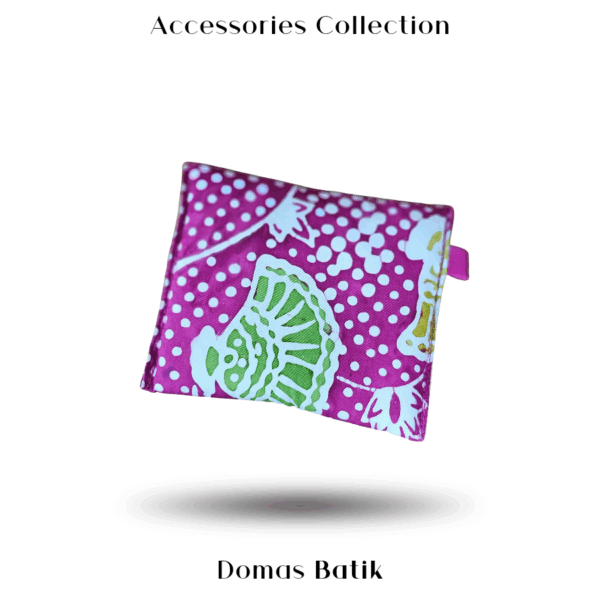 Domas Dompet Batik Foam Pink Kipas BD 0401074 - Image 2