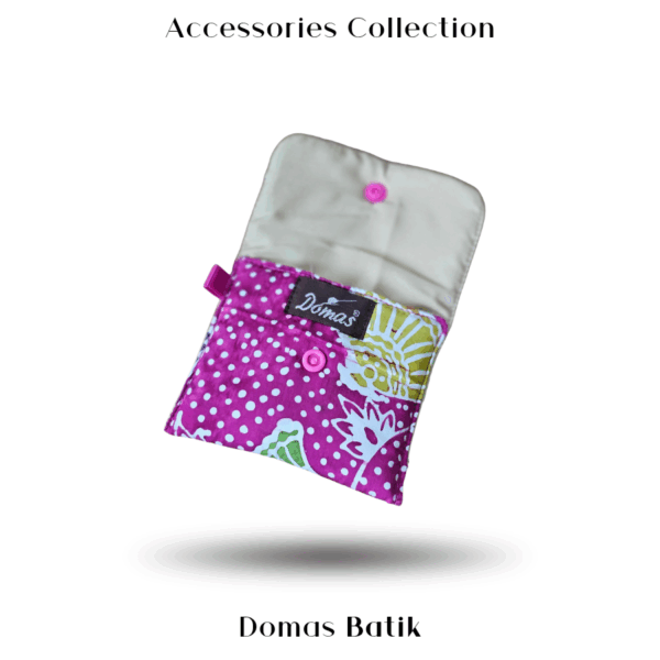 Domas Dompet Batik Foam Pink Kipas BD 0401074 - Image 3