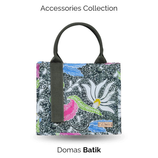 Handbag Batik Modern Batik Cap Tulis Green BD 0401069 - Image 2