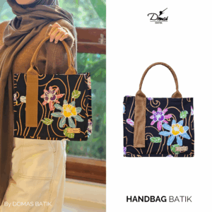 Handbag Batik Modern Batik Cap Tulis Black BD 0401070