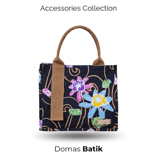 Handbag Batik Modern Batik Cap Tulis Black BD 0401070 - Image 2