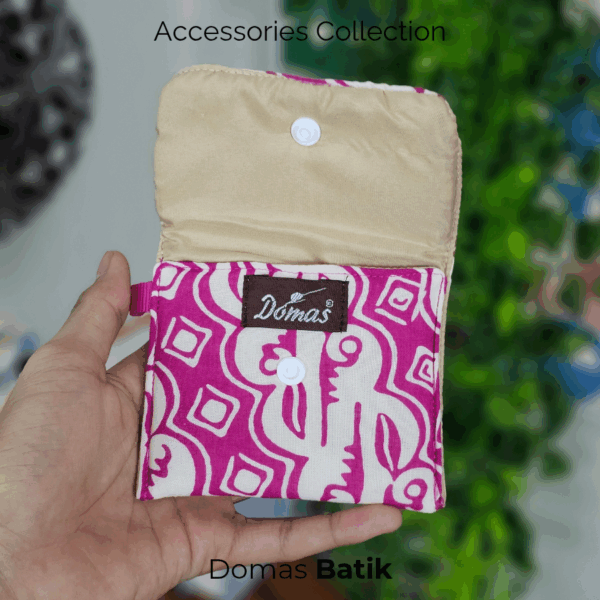 Domas Dompet Batik Foam Pink White BD 0401075 - Image 2