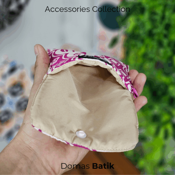 Domas Dompet Batik Foam Pink White BD 0401075 - Image 3
