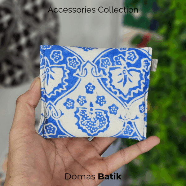 Domas Dompet Batik Foam Blue White BD 0401076 - Image 2
