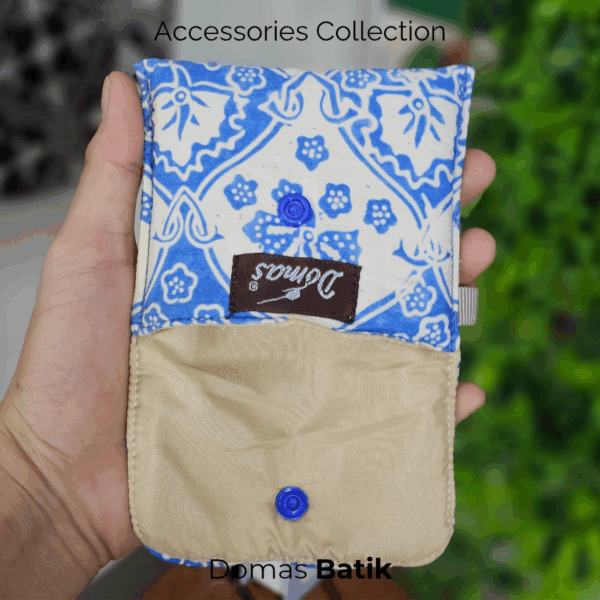 Domas Dompet Batik Foam Blue White BD 0401076 - Image 4