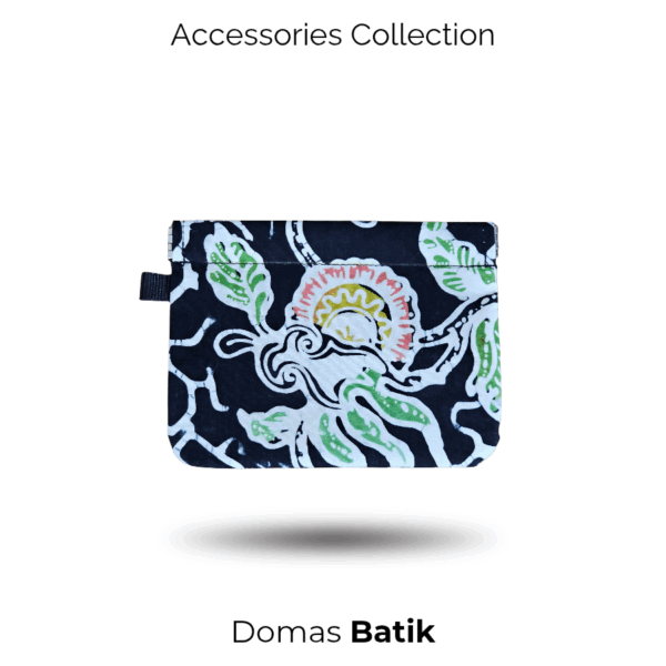 Domas Dompet Batik Magnetis Black BD 0401078
