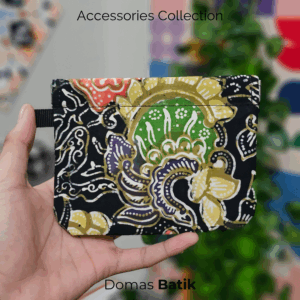 Domas Dompet Batik Magnetis Black Sogan BD 0401077