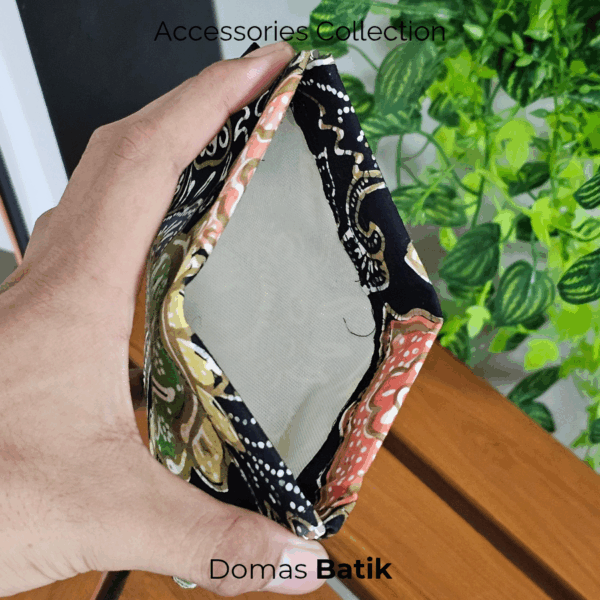 Domas Dompet Batik Magnetis Black Sogan BD 0401077 - Image 2