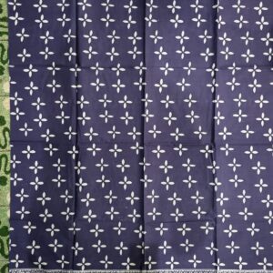 Kain Batik Katun Cap 2 Warna Charcoal BD 0102010