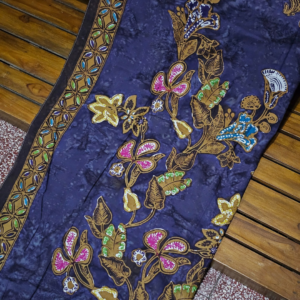 Kain Batik Cuiri Smoke Sogan Colet Ungu BD 0102012